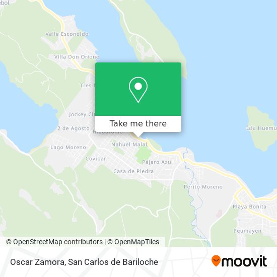 Oscar Zamora map