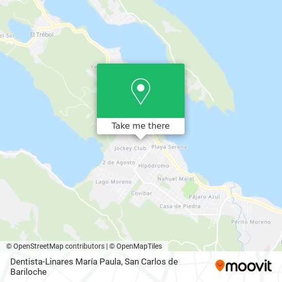 Dentista-Linares María Paula map