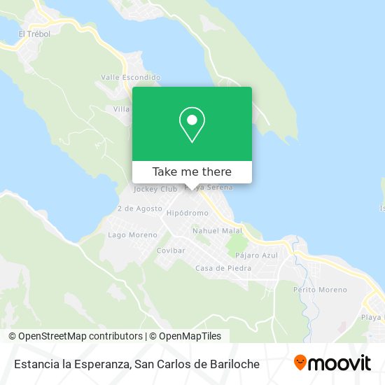Estancia la Esperanza map