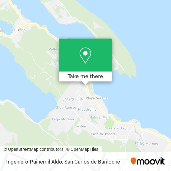 Ingeniero-Painemil Aldo map