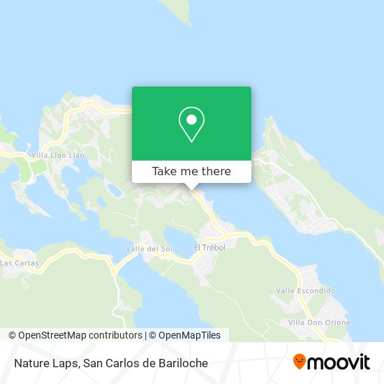 Mapa de Nature Laps