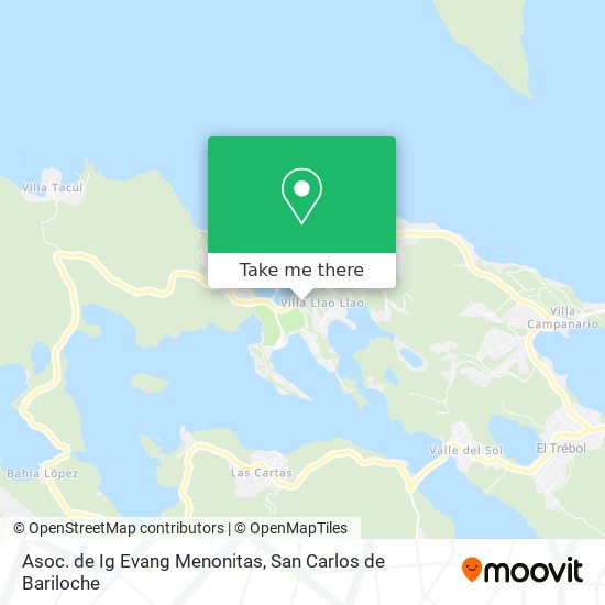 Asoc. de Ig Evang Menonitas map