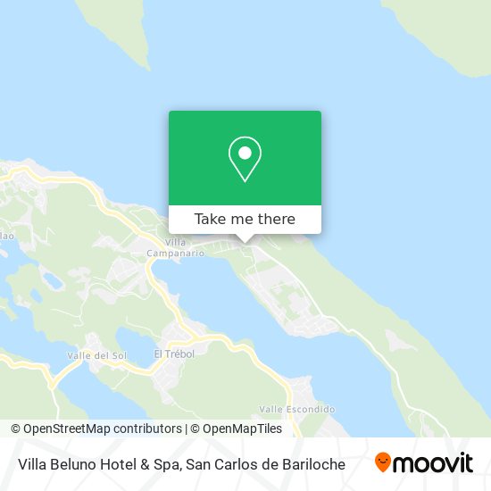 Villa Beluno Hotel & Spa map
