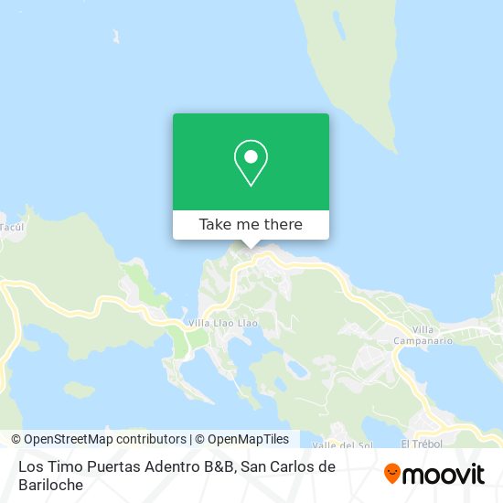 Los Timo Puertas Adentro B&B map