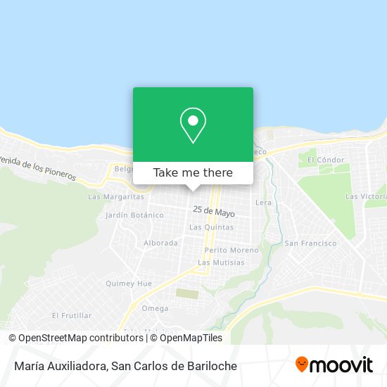 María Auxiliadora map