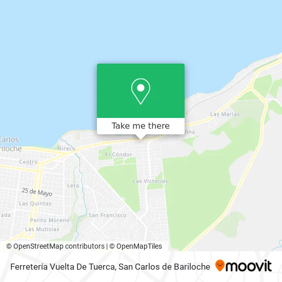 Mapa de Ferretería Vuelta De Tuerca