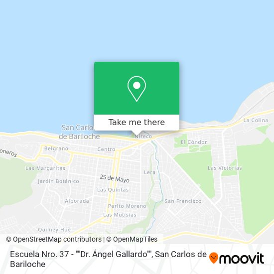 Escuela Nro. 37 - ""Dr. Ángel Gallardo"" map