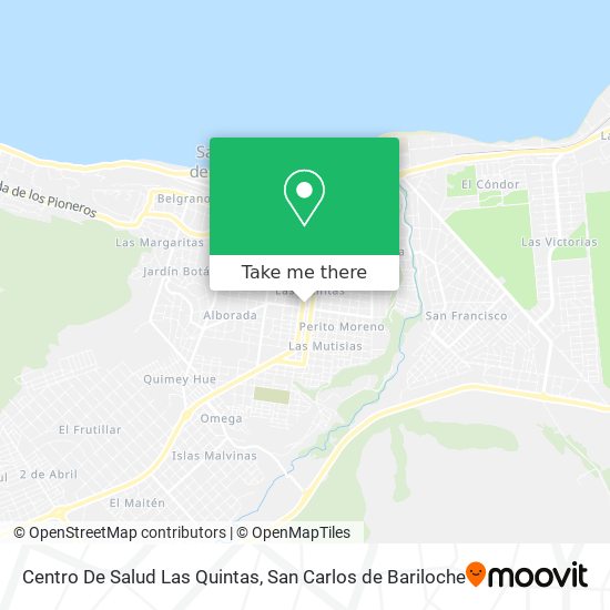 Centro De Salud Las Quintas map