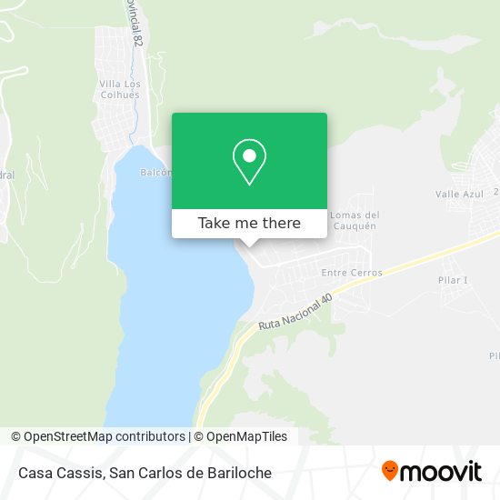 Casa Cassis map