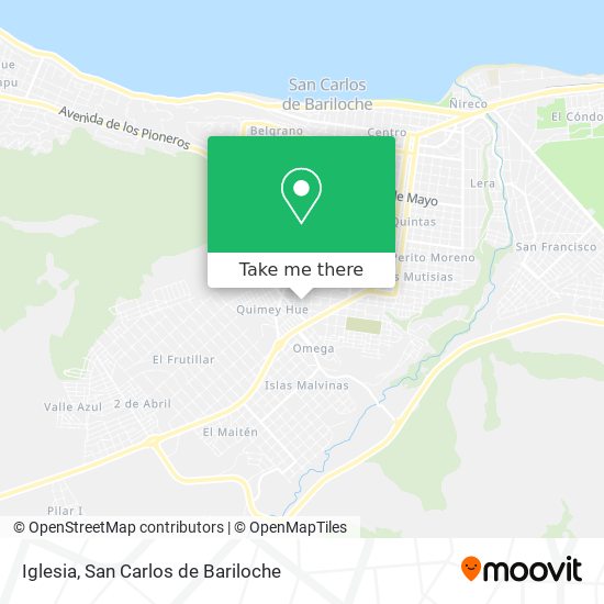 Iglesia map