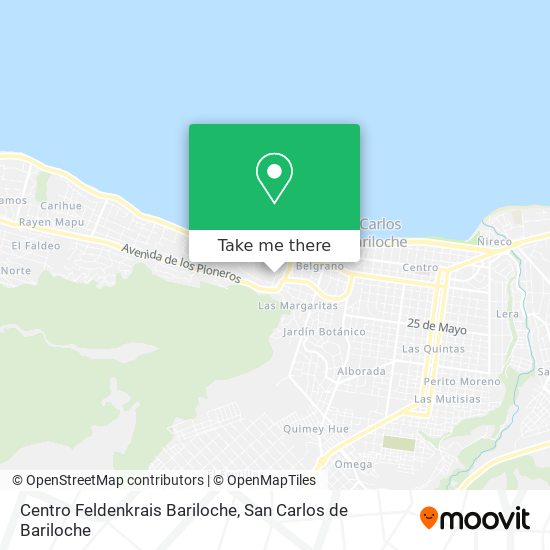 Centro Feldenkrais Bariloche map