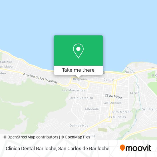 Clinica Dental Bariloche map