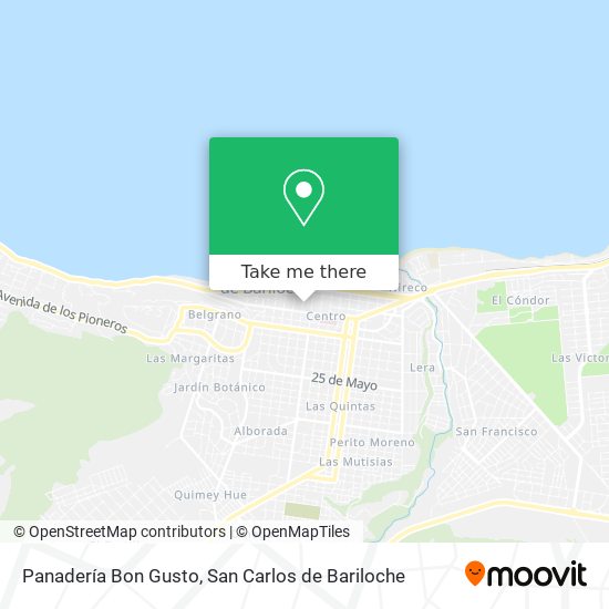 Panadería Bon Gusto map