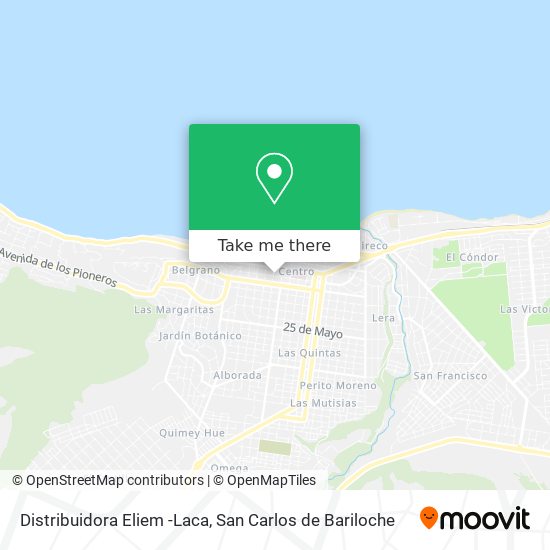 Distribuidora Eliem -Laca map