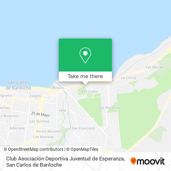 Club Asociación Deportiva Juventud de Esperanza map