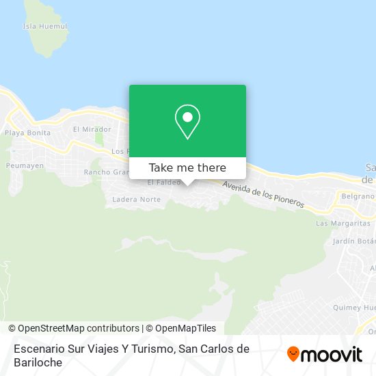 Escenario Sur Viajes Y Turismo map