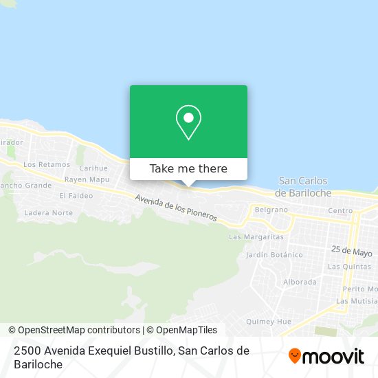 2500 Avenida Exequiel Bustillo map