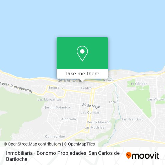 Inmobiliaria - Bonomo Propiedades map