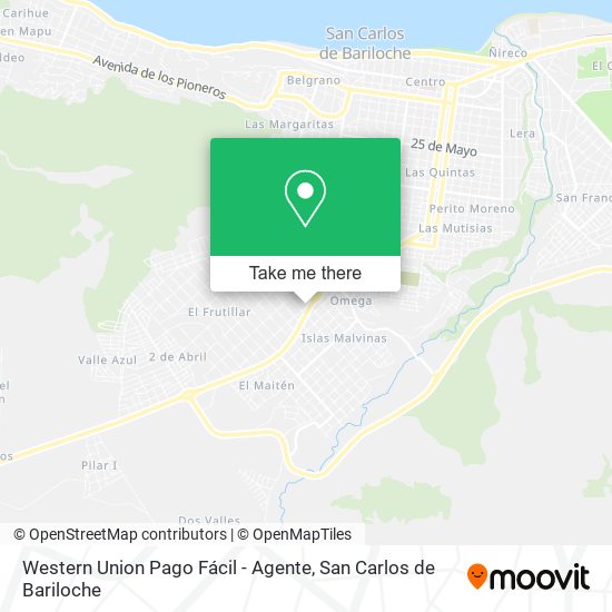 Western Union Pago Fácil - Agente map