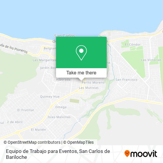 Equipo de Trabajo para Eventos map