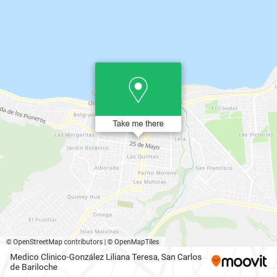 Medico Clinico-González Liliana Teresa map