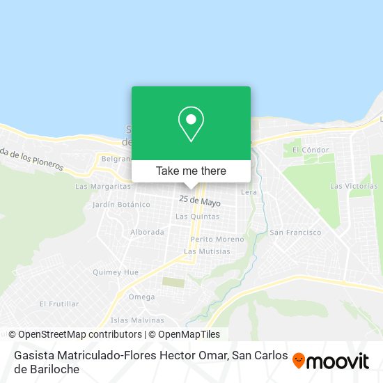 Gasista Matriculado-Flores Hector Omar map