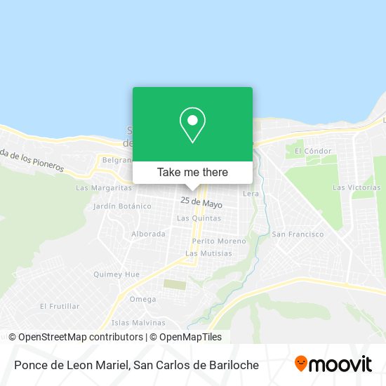 Ponce de Leon Mariel map