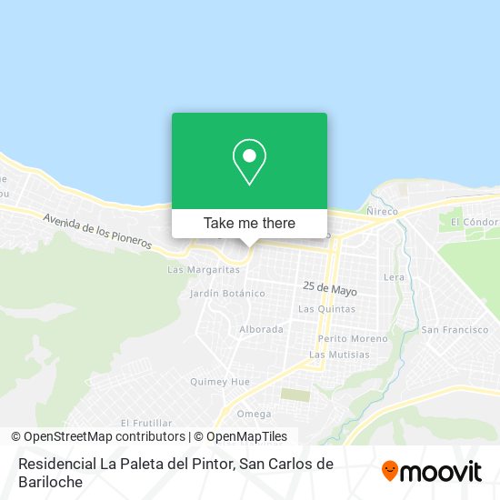 Residencial La Paleta del Pintor map