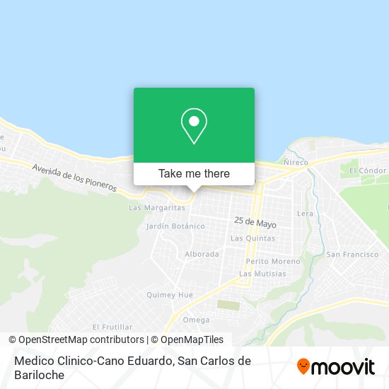 Medico Clinico-Cano Eduardo map