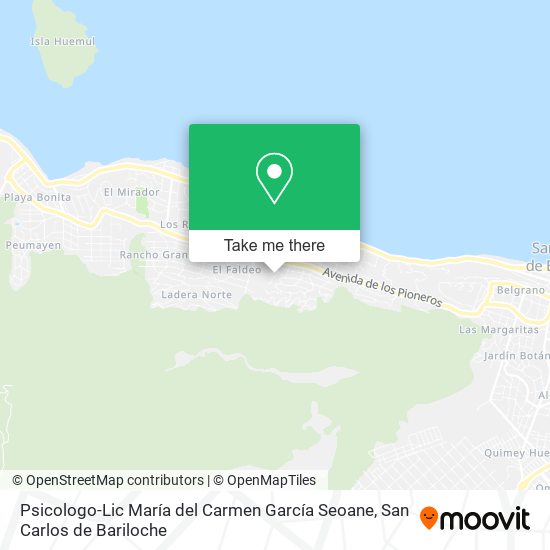 Psicologo-Lic María del Carmen García Seoane map