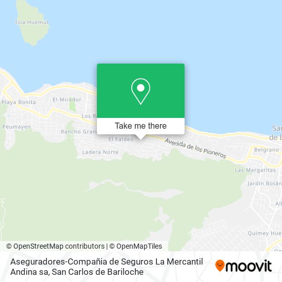 Aseguradores-Compañia de Seguros La Mercantil Andina sa map