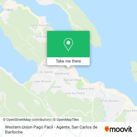 Western Union Pago Fácil - Agente map