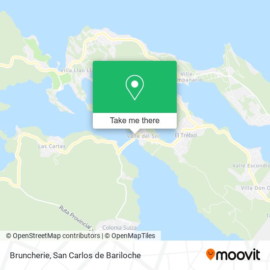 Bruncherie map