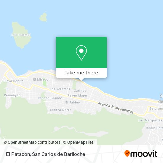 El Patacon map