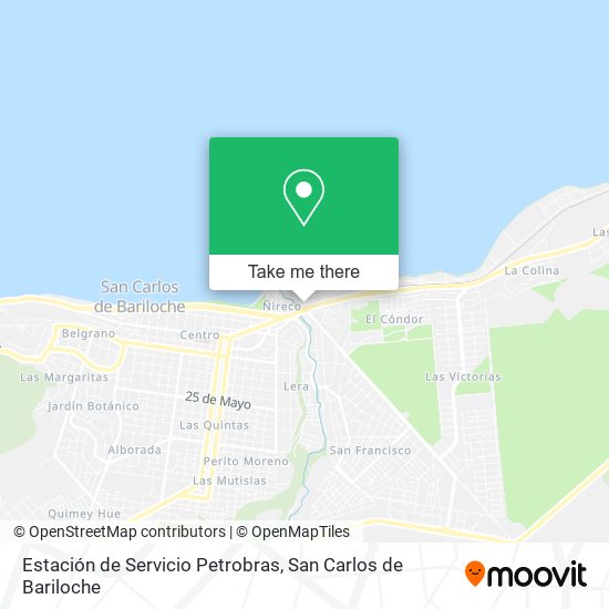 Estación de Servicio Petrobras map
