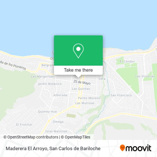 Maderera El Arroyo map