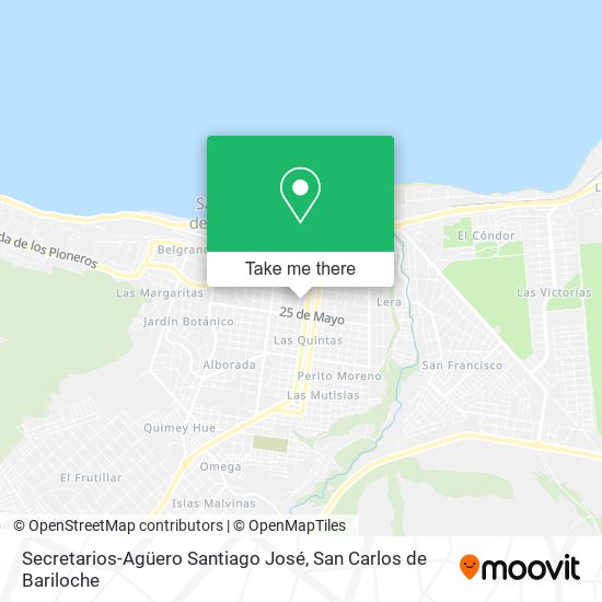 Mapa de Secretarios-Agüero Santiago José