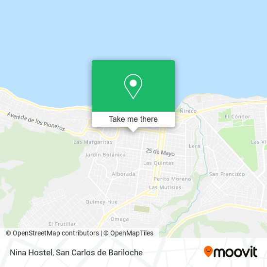 Mapa de Nina Hostel