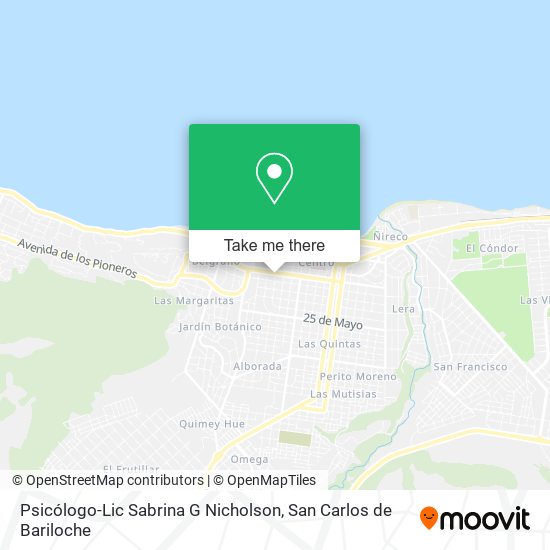 Psicólogo-Lic Sabrina G Nicholson map