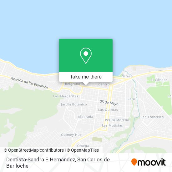 Dentista-Sandra E Hernández map