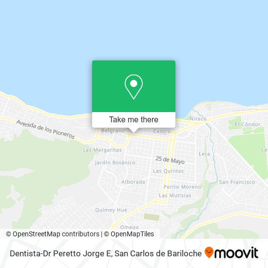 Dentista-Dr Peretto Jorge E map