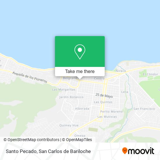 Santo Pecado map