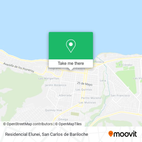 Residencial Elunei map