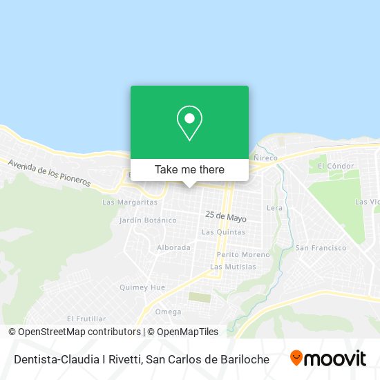Dentista-Claudia I Rivetti map