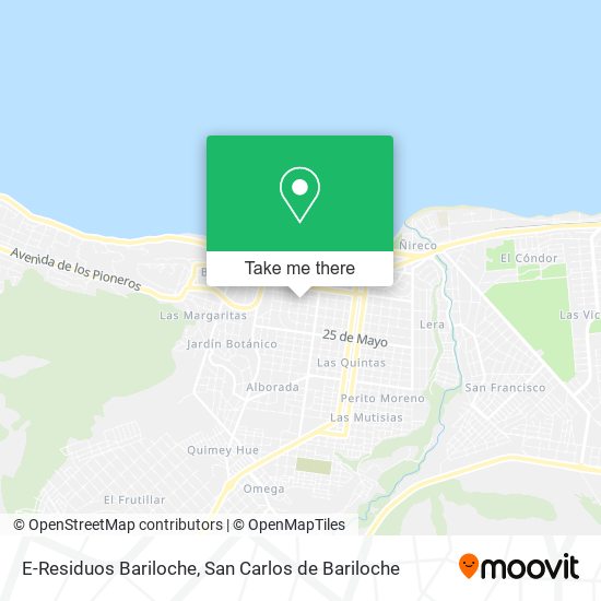 E-Residuos Bariloche map