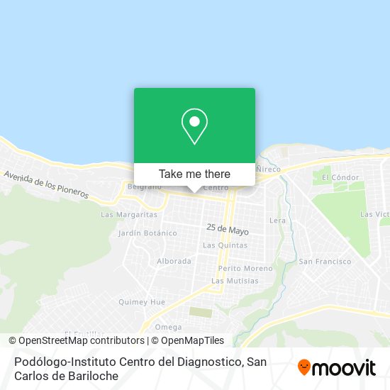 Podólogo-Instituto Centro del Diagnostico map