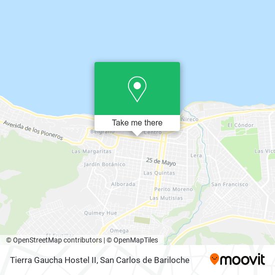 Tierra Gaucha Hostel II map