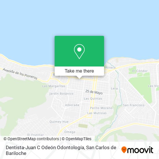 Dentista-Juan C Odeón Odontología map