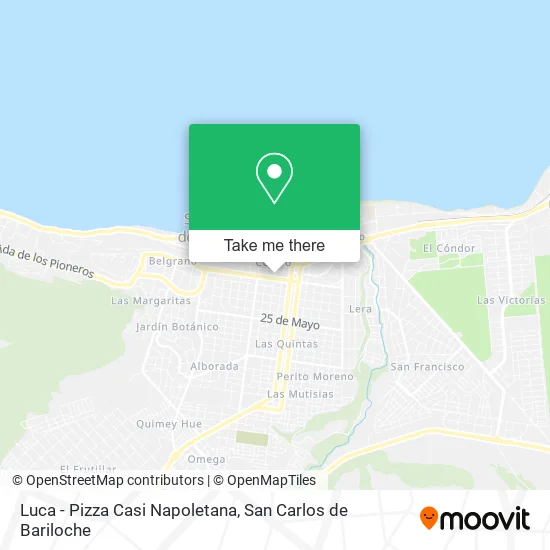 Mapa de Luca - Pizza Casi Napoletana