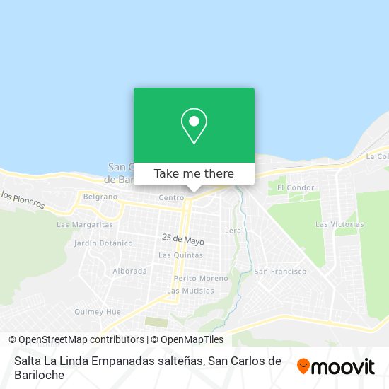 Salta La Linda Empanadas salteñas map